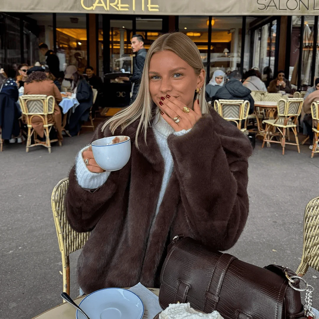 Alexandra Faux Fur Jacket - Image 3