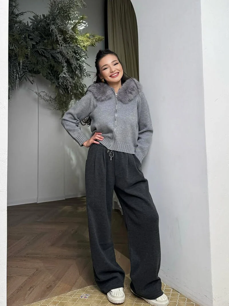 Alison faux fur Jacket - Image 14