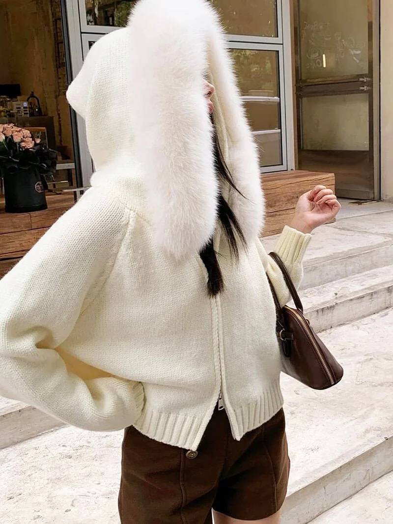 Alison faux fur Jacket - Image 7