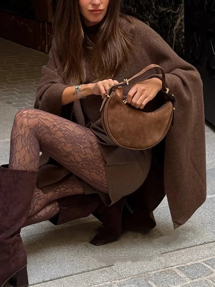 Andrea Knit Poncho - Image 4