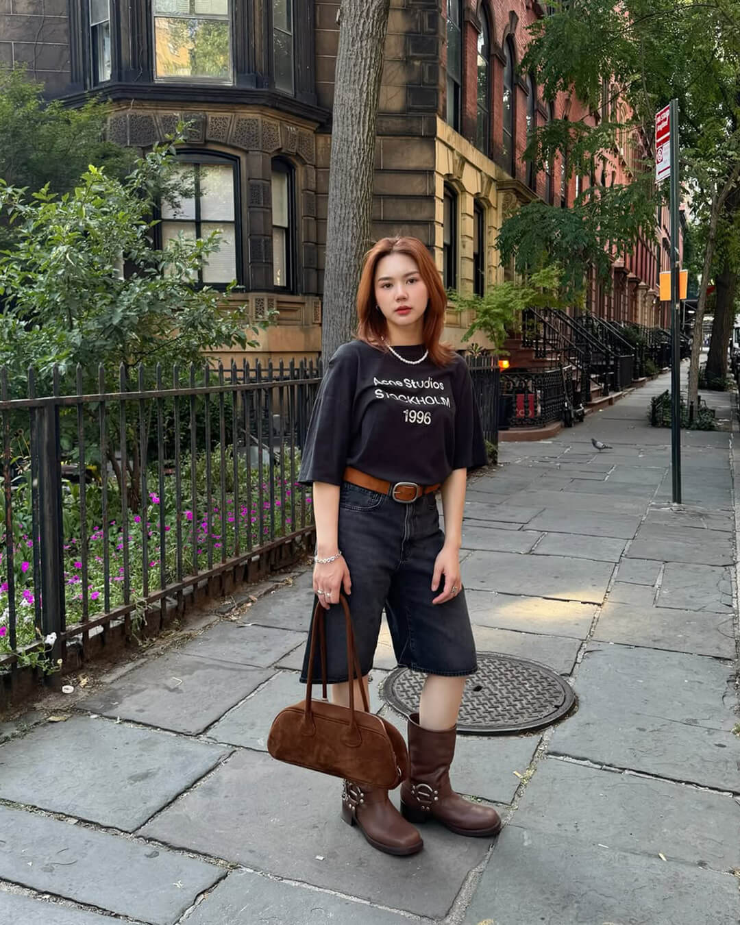 Aveline Vegan Suede Bag - Image 7