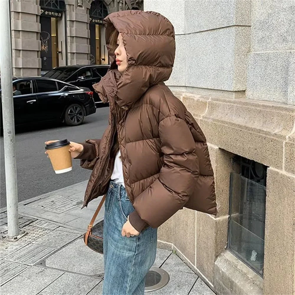 Bella Thick Hooded Puffer Jacket - Image 11