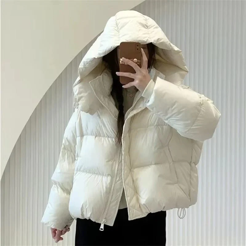 Bella Thick Hooded Puffer Jacket - Image 5