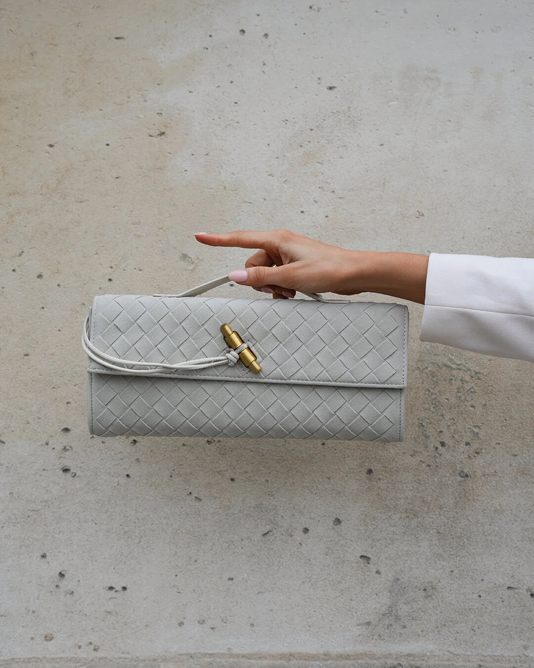 Bianca Suede Bag - Image 6