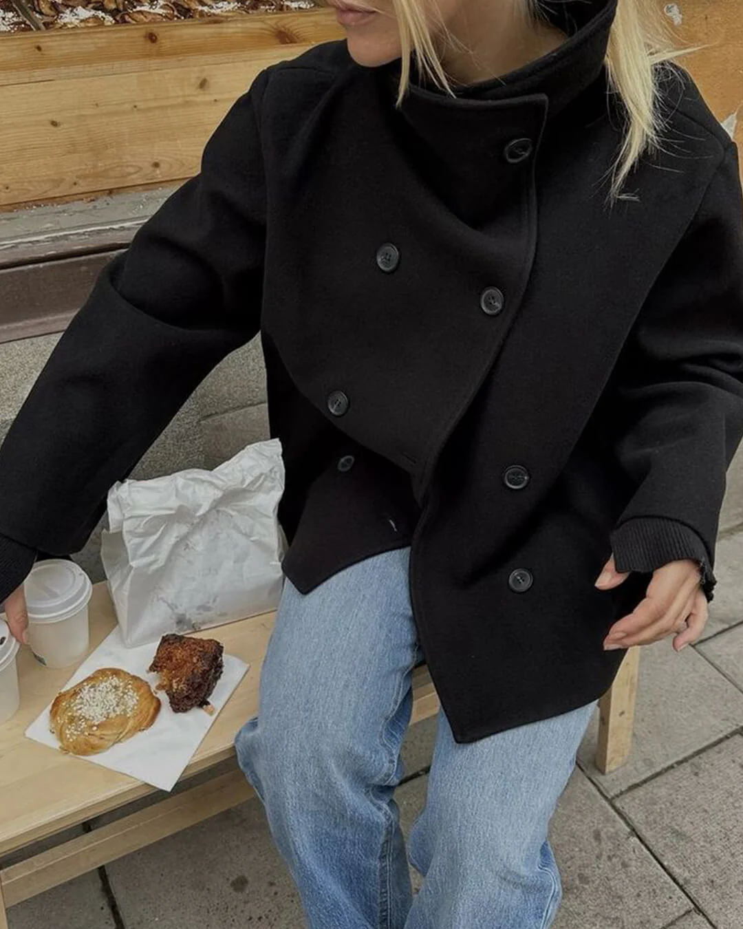 Clarissa Jacket with Stand Collar - Image 9