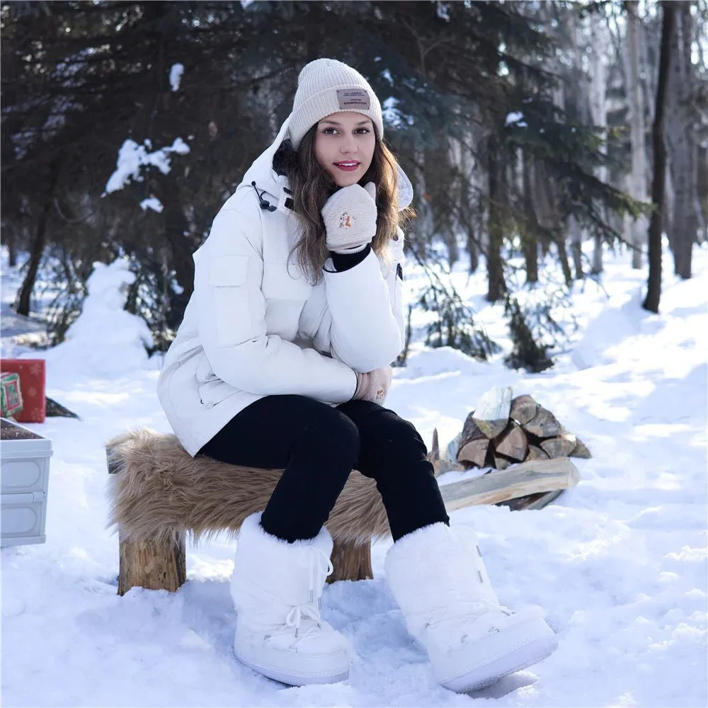Cleo Fluffy Snow Boots - Image 5