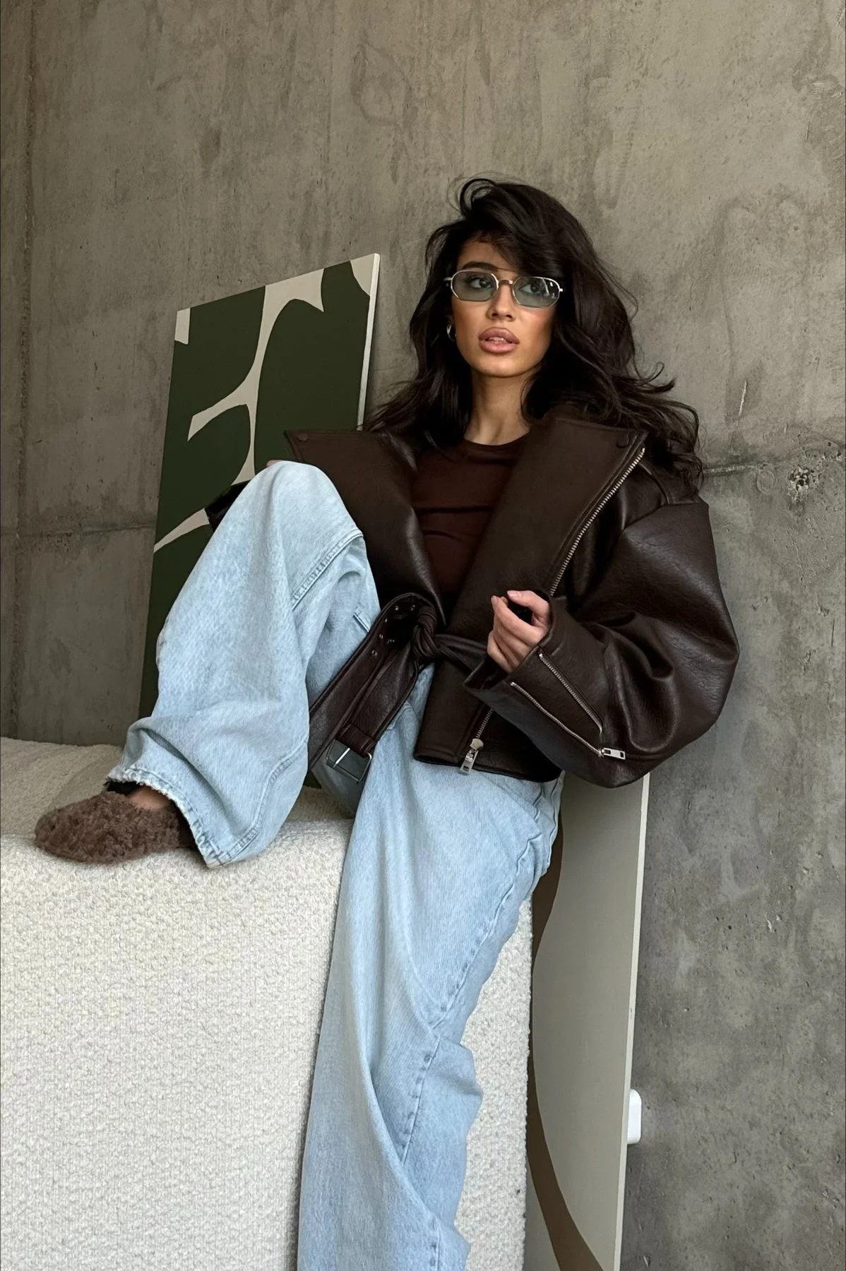 Gertrude Vegan Leather Jacket - Image 4