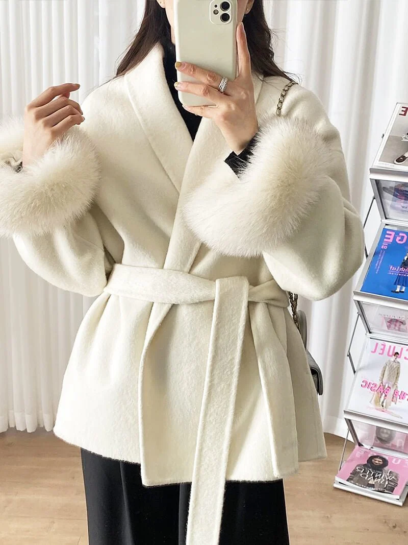Grace Faux Fur Coat - Image 12