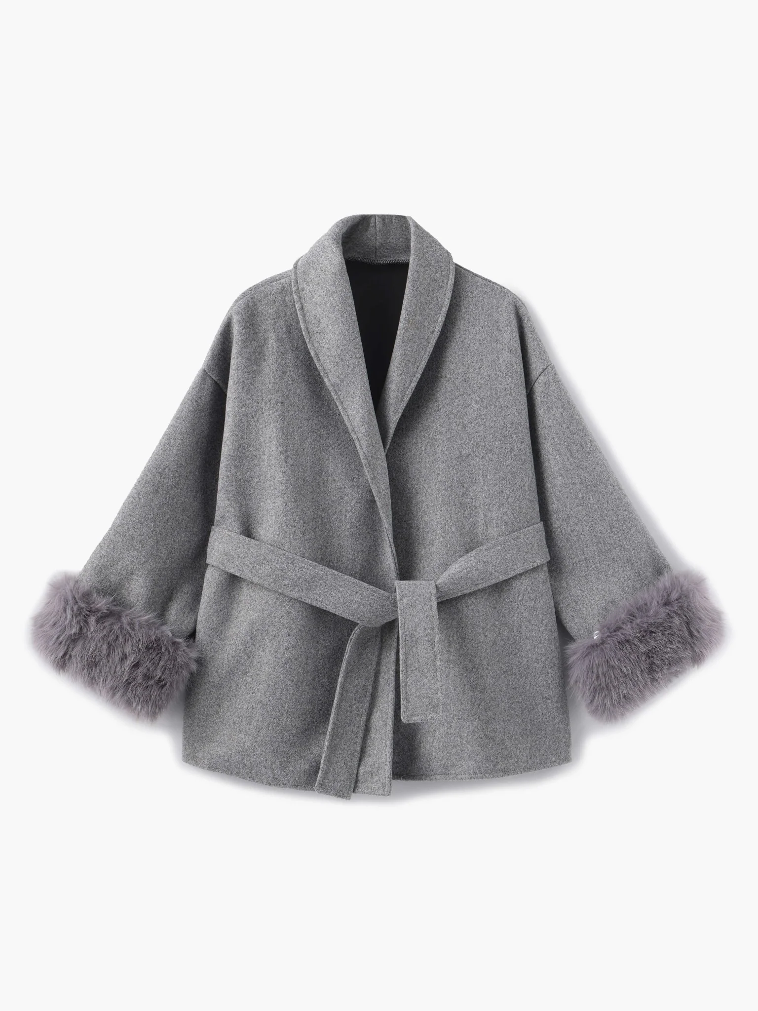 Grace Faux Fur Coat - Image 6