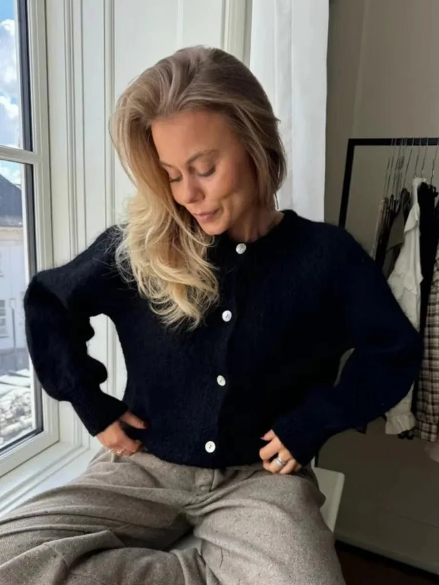 Hazel Soft Knit Cardigan - Image 8