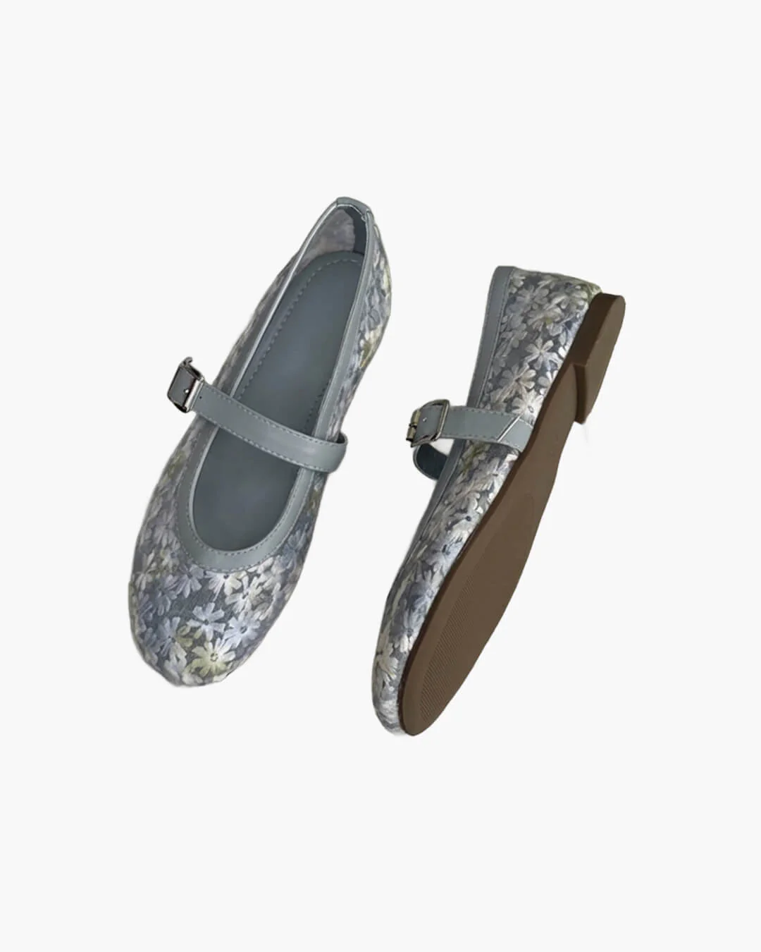 Helen Mesh Mary Jane Ballet Flats - Image 21