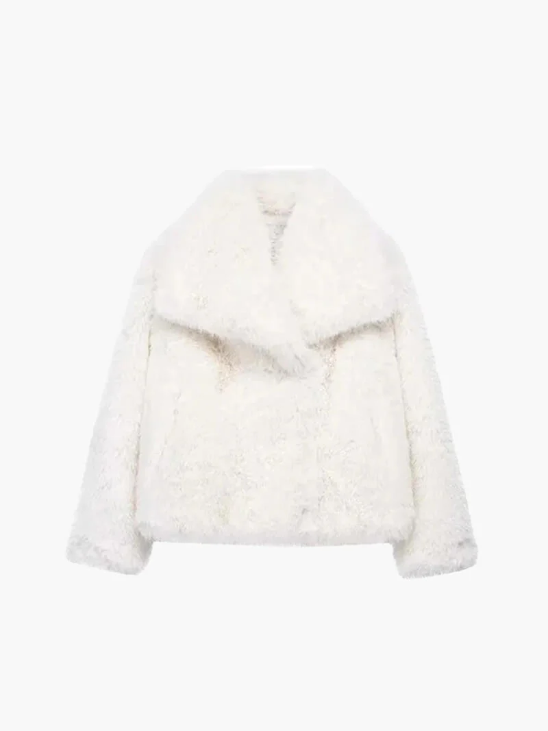 Jenna Faux Fur Coat - Image 12