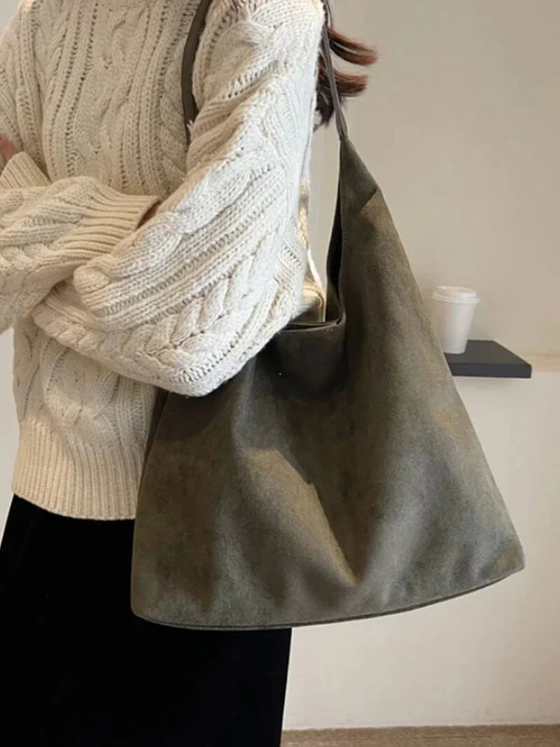 Jenna suede bag - Image 10