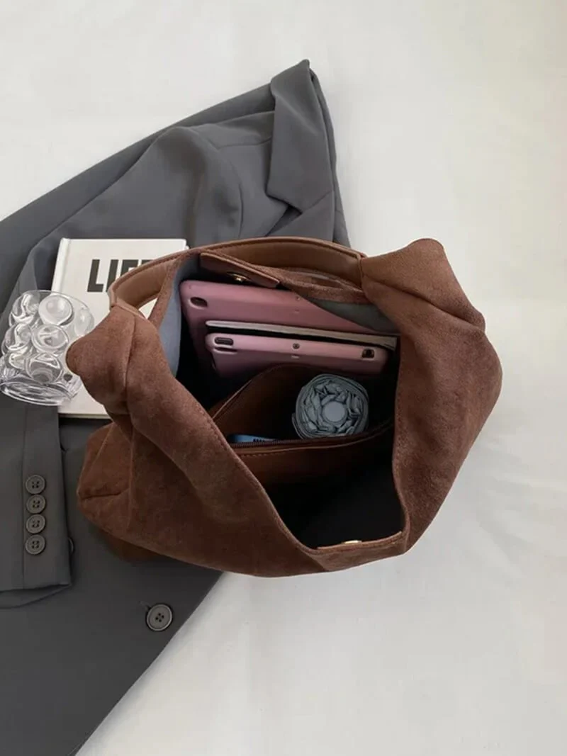 Jenna suede bag - Image 11