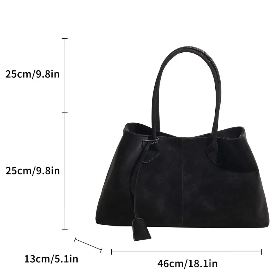 Joan Vegan Suede Bag - Image 8