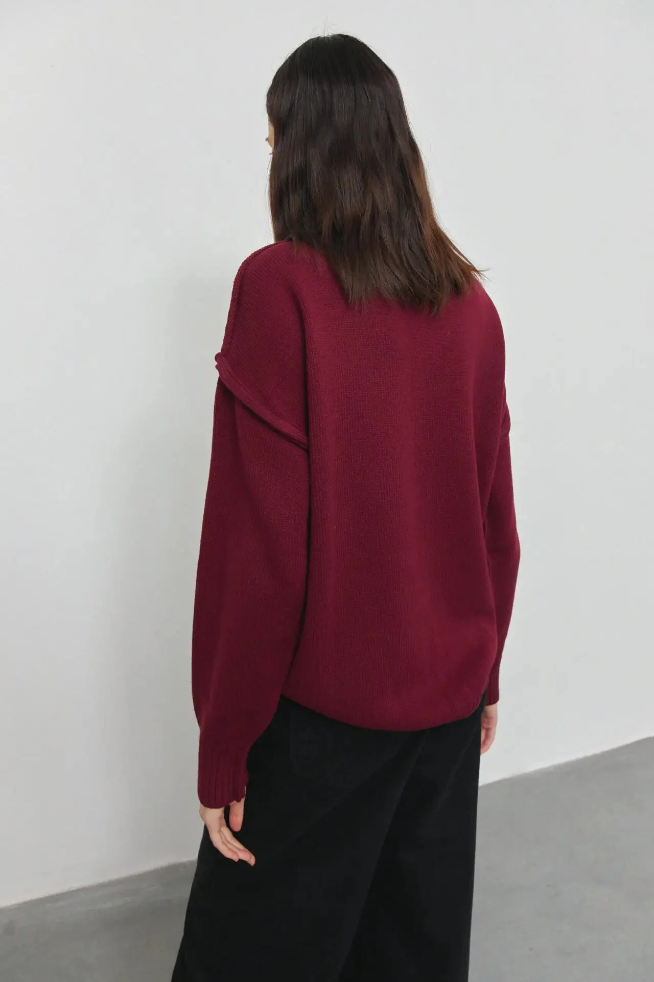 Katie Turtleneck Knit Sweater - Image 7