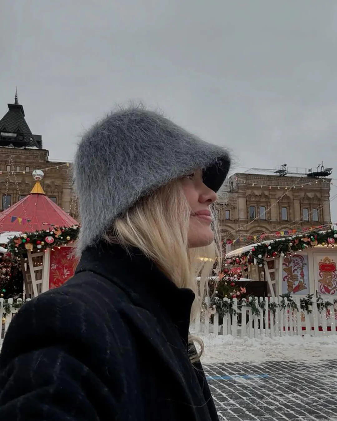 Kyla Fuzzy Bucket Hat - Image 7