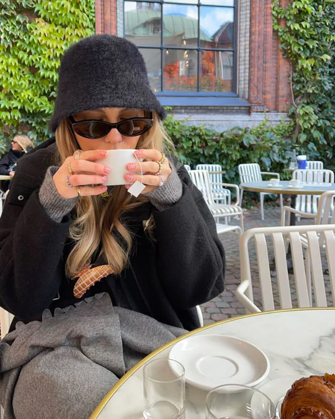 Kyla Fuzzy Bucket Hat - Image 9