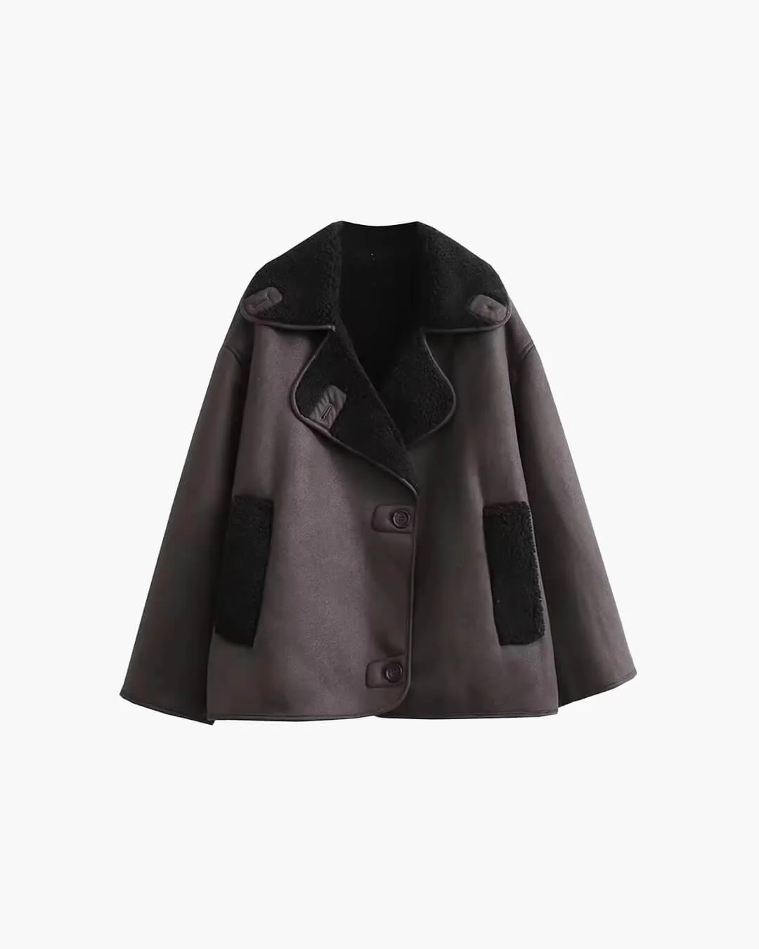 Laila Faux Leather Jacket - Image 10