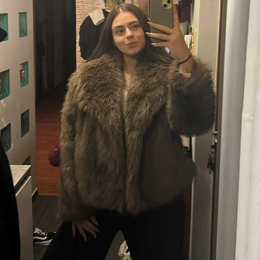 Mandy Faux Fur Jacket - Image 4
