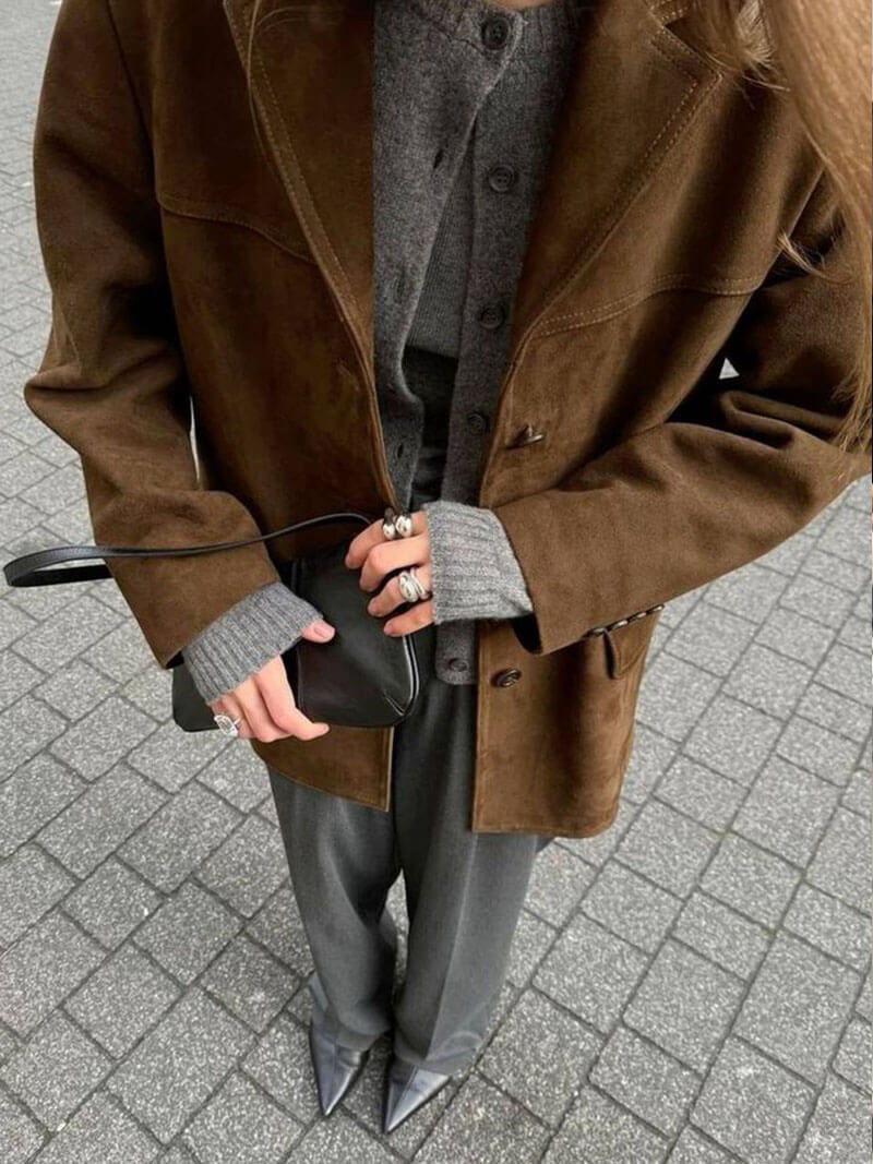 Matilda faux suede Jacket - Image 6