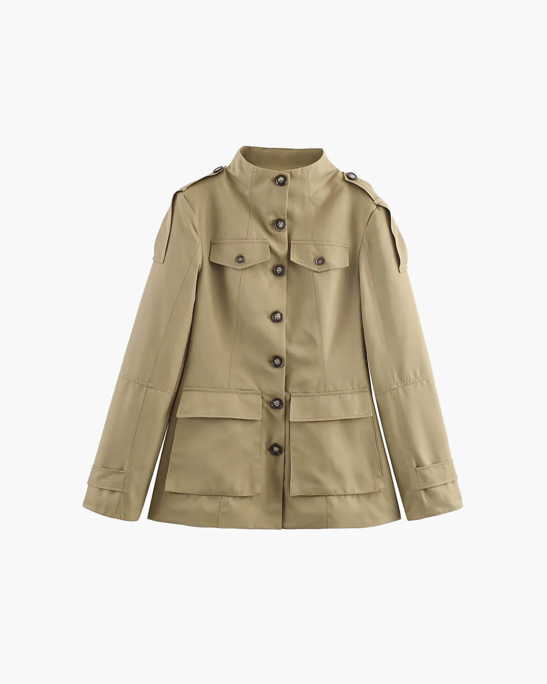 Melinda Slim Fit Trench Coat - Image 7