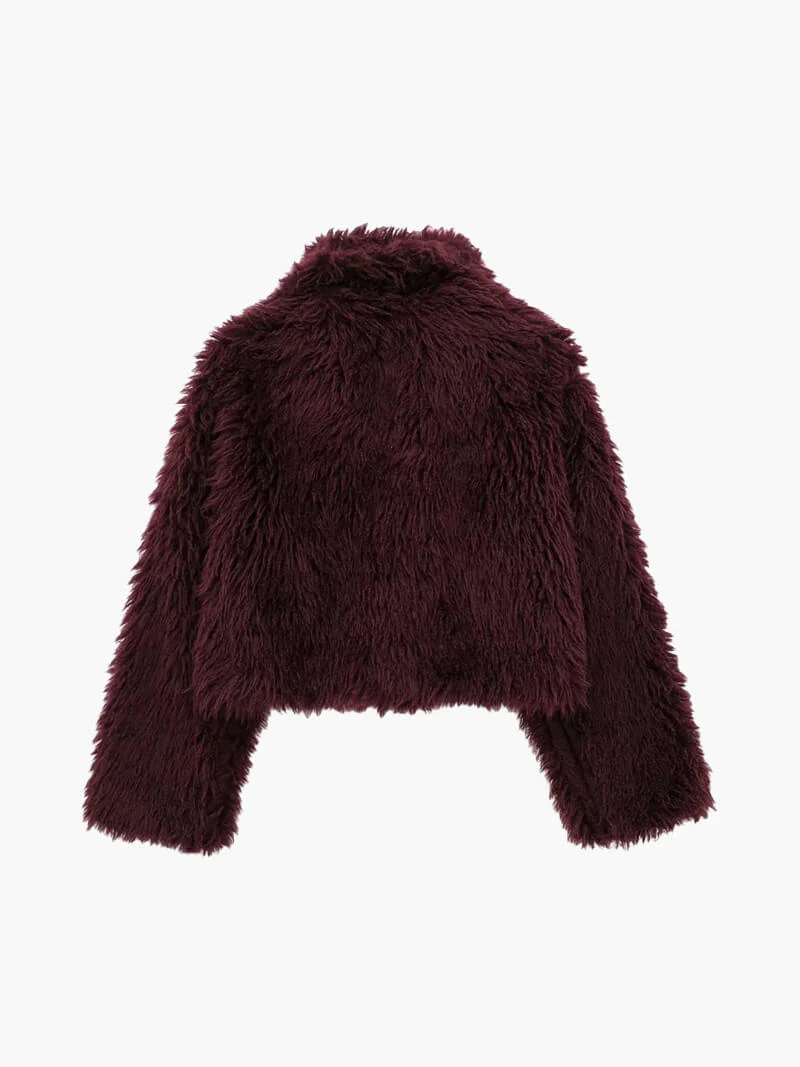 Mia Faux Fur Jacket - Image 5