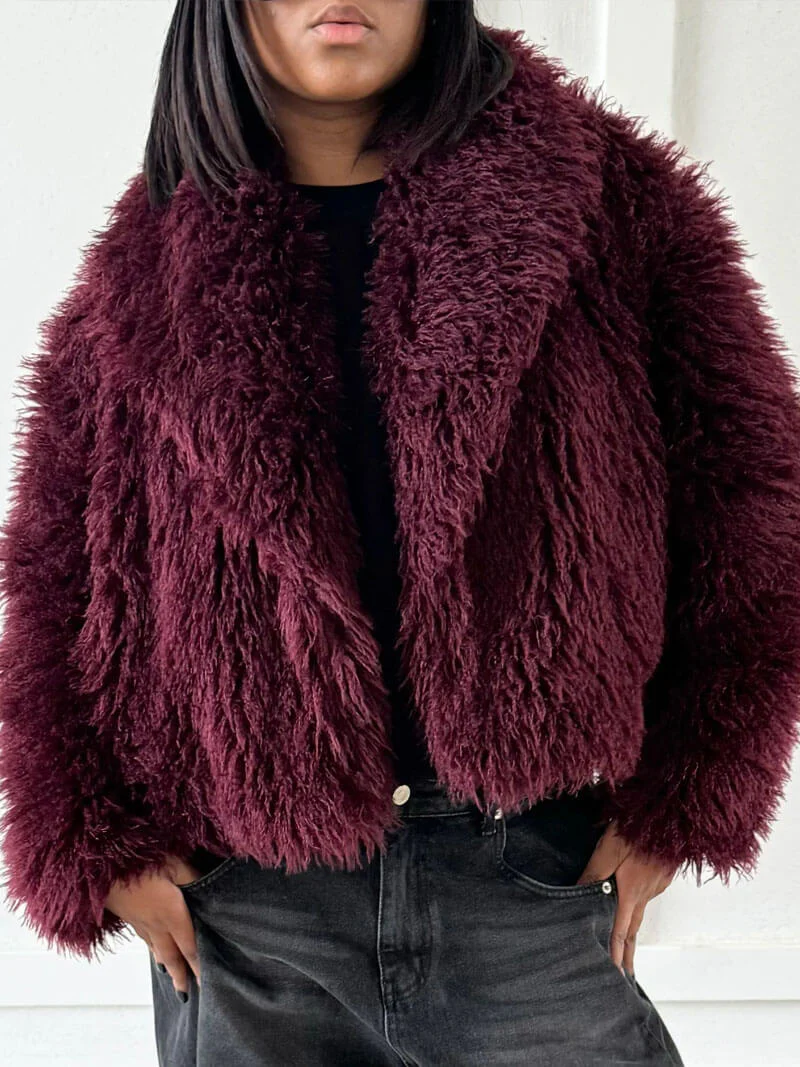 Mia Faux Fur Jacket - Image 6