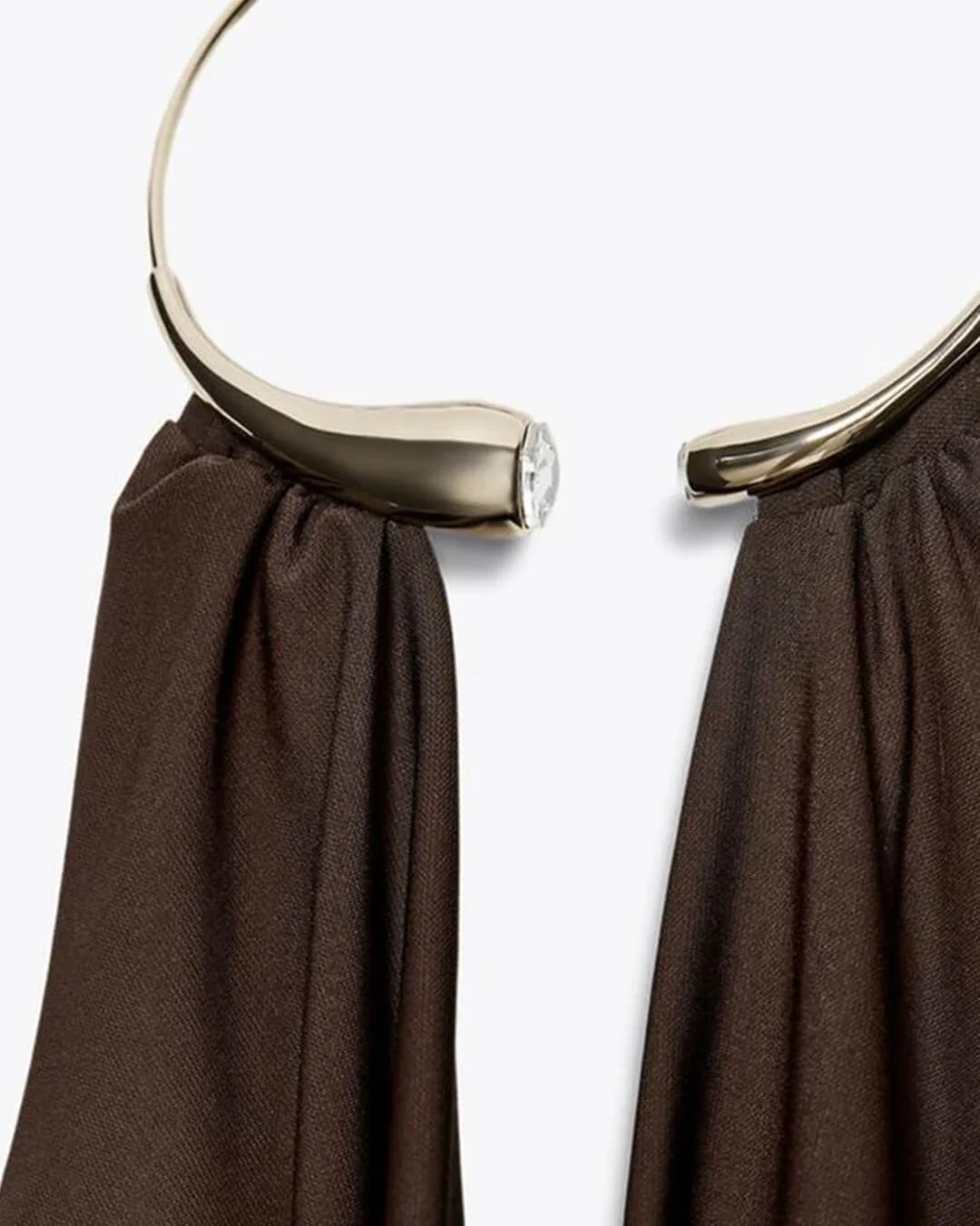 Ophelia Backless Draped Bodysuit - Image 7