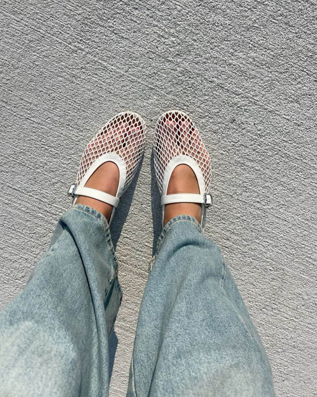 Rebecca Mesh Ballet Flats - Image 9