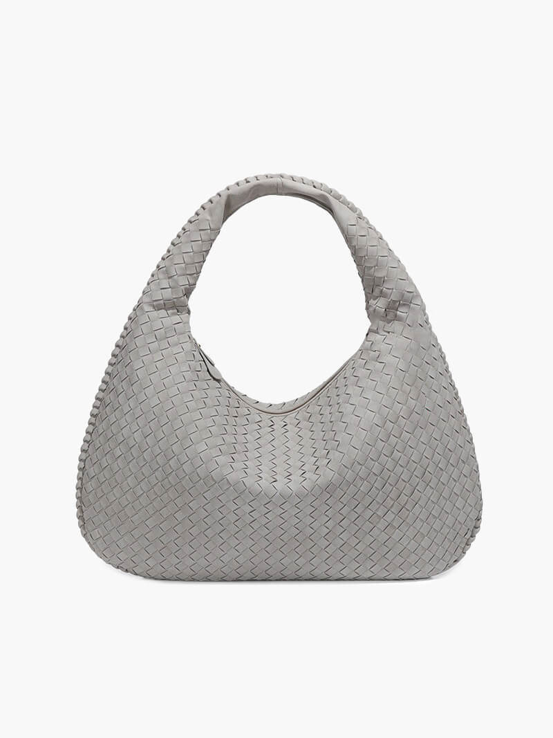 Suede Woven Bag XL - Image 4