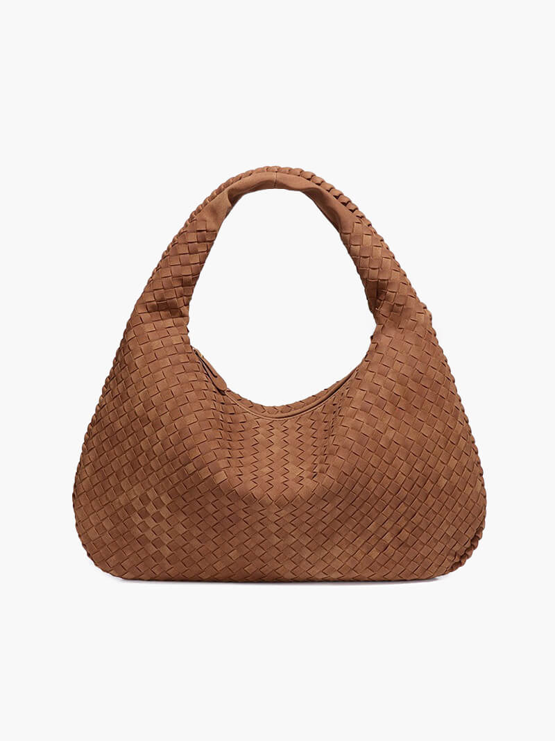 Suede Woven Bag XL - Image 5