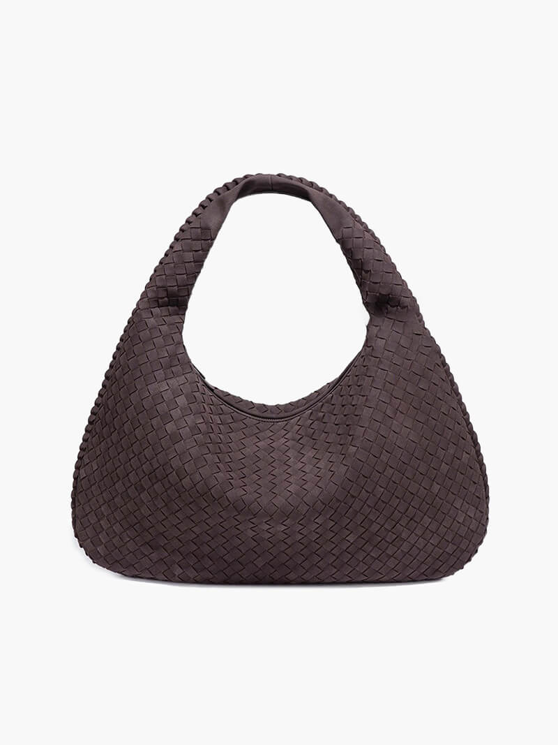 Suede Woven Bag XL - Image 6