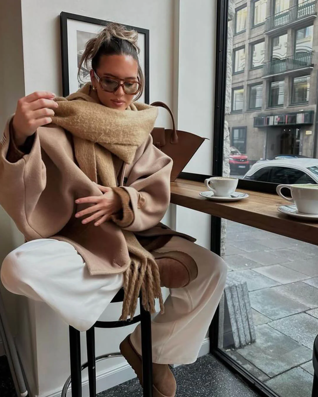 Tanya Tasseled Winter Scarf - Image 14