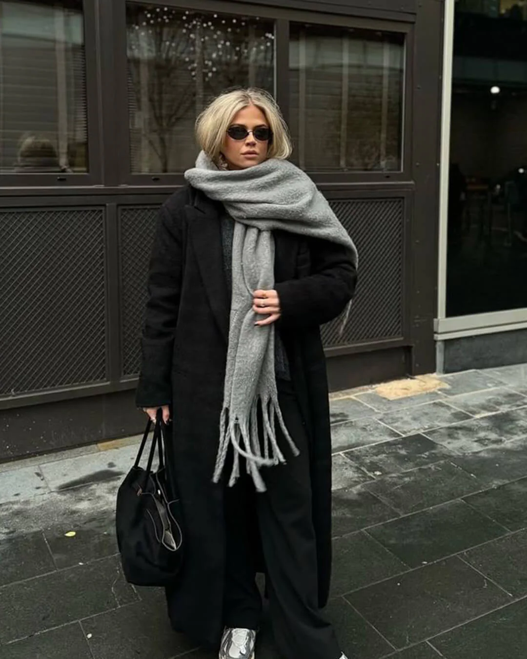 Tanya Tasseled Winter Scarf - Image 19