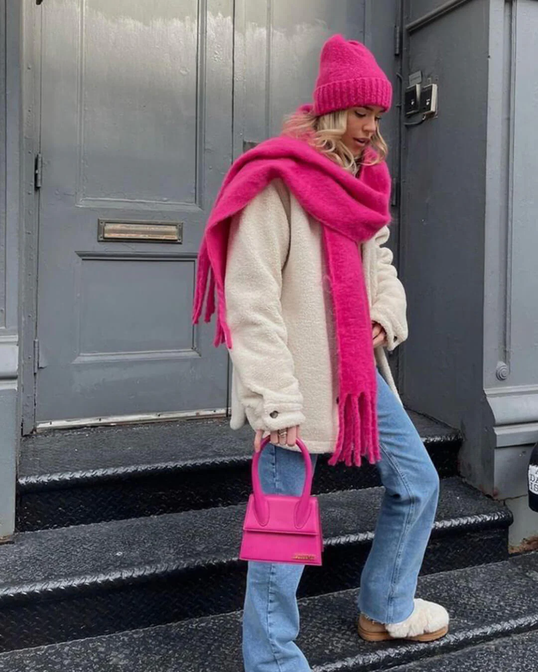 Tanya Tasseled Winter Scarf - Image 21