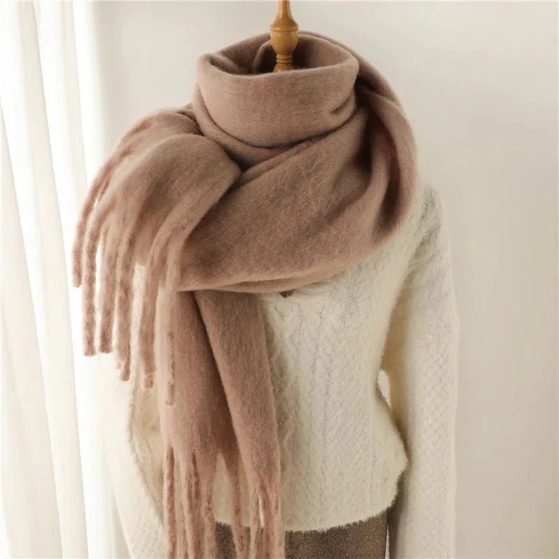 Tanya Tasseled Winter Scarf - Image 27