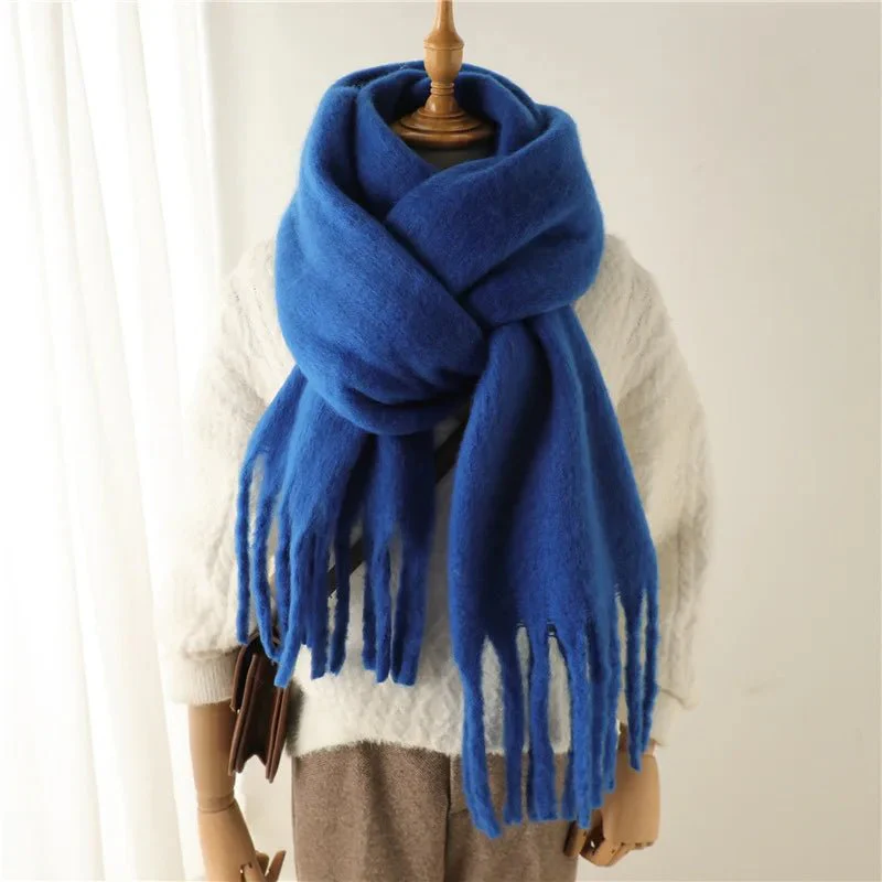 Tanya Tasseled Winter Scarf - Image 37