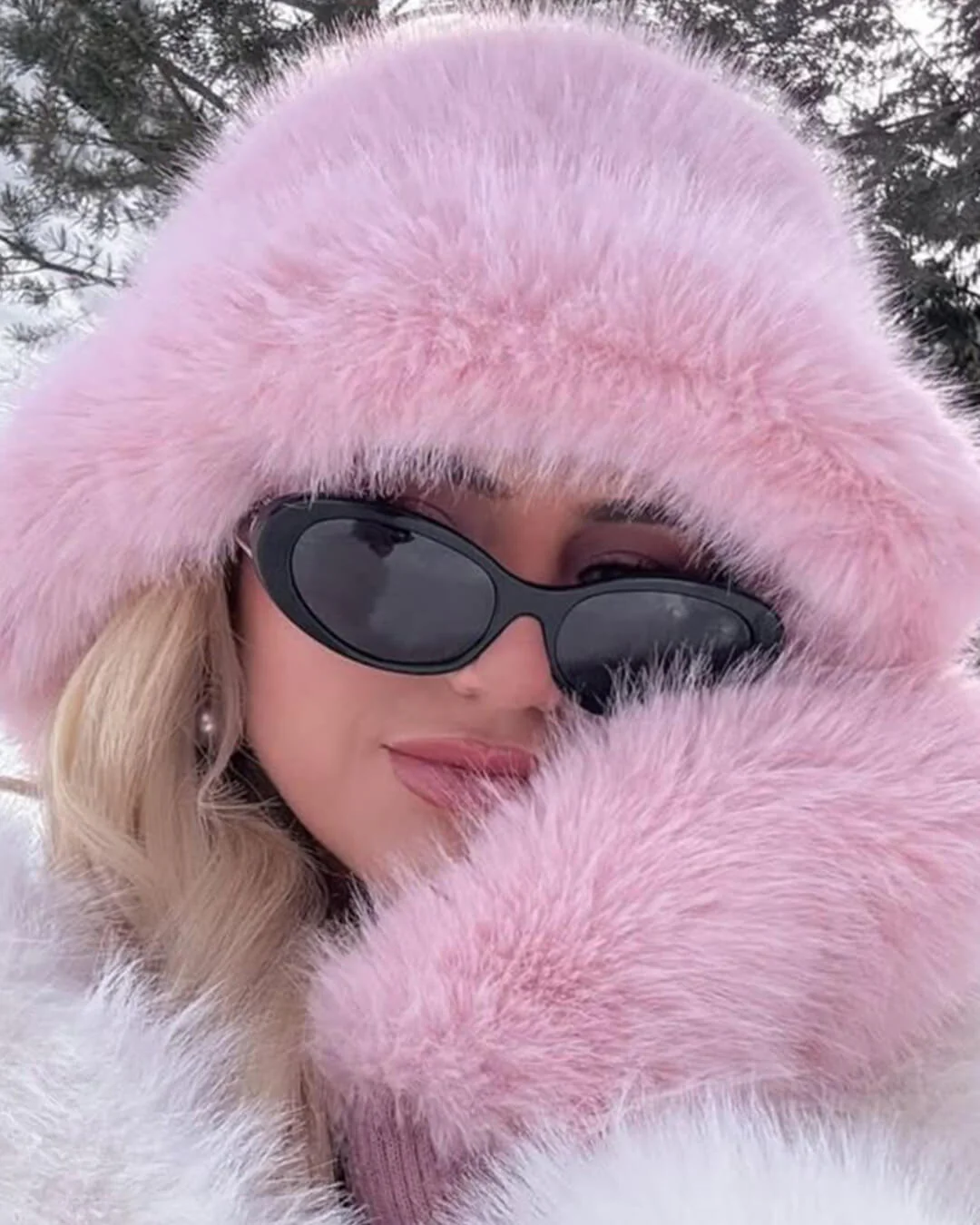 Tracy Faux Fur Hat - Image 13