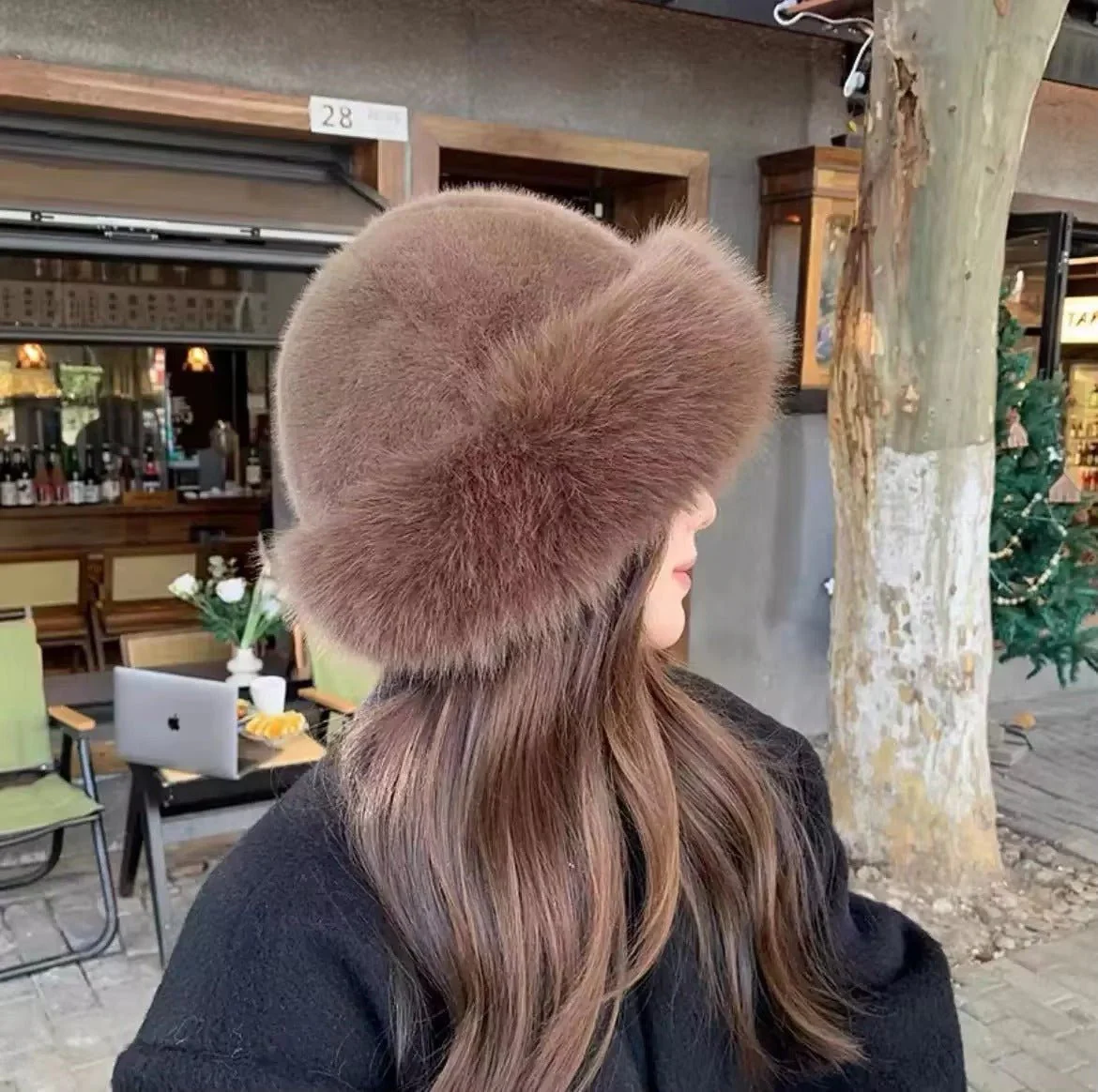 Tracy Faux Fur Hat - Image 6