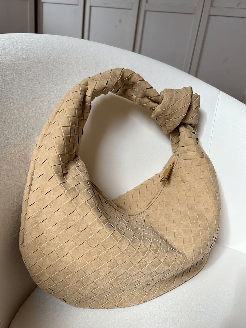Woven Bag Medium Suede - Image 13