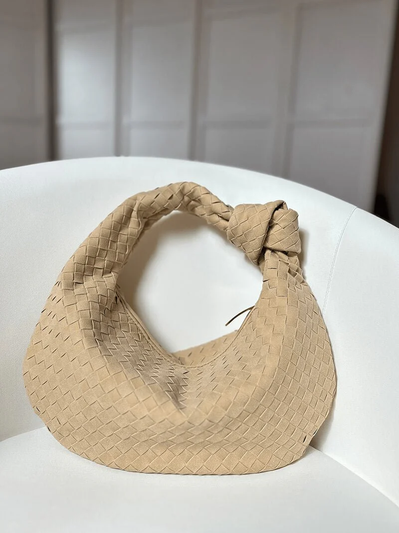 Woven Bag Medium Suede - Image 15