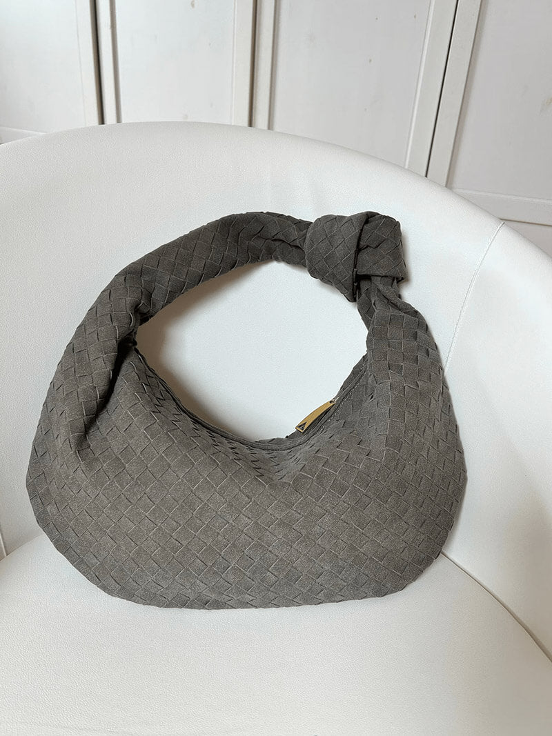 Woven Bag Medium Suede - Image 18