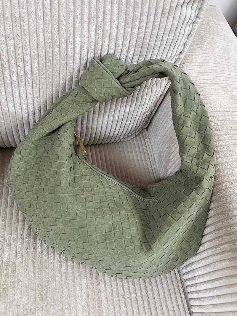 Woven Bag Medium Suede - Image 19