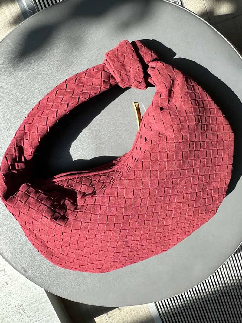 Woven Bag Medium Suede - Image 24